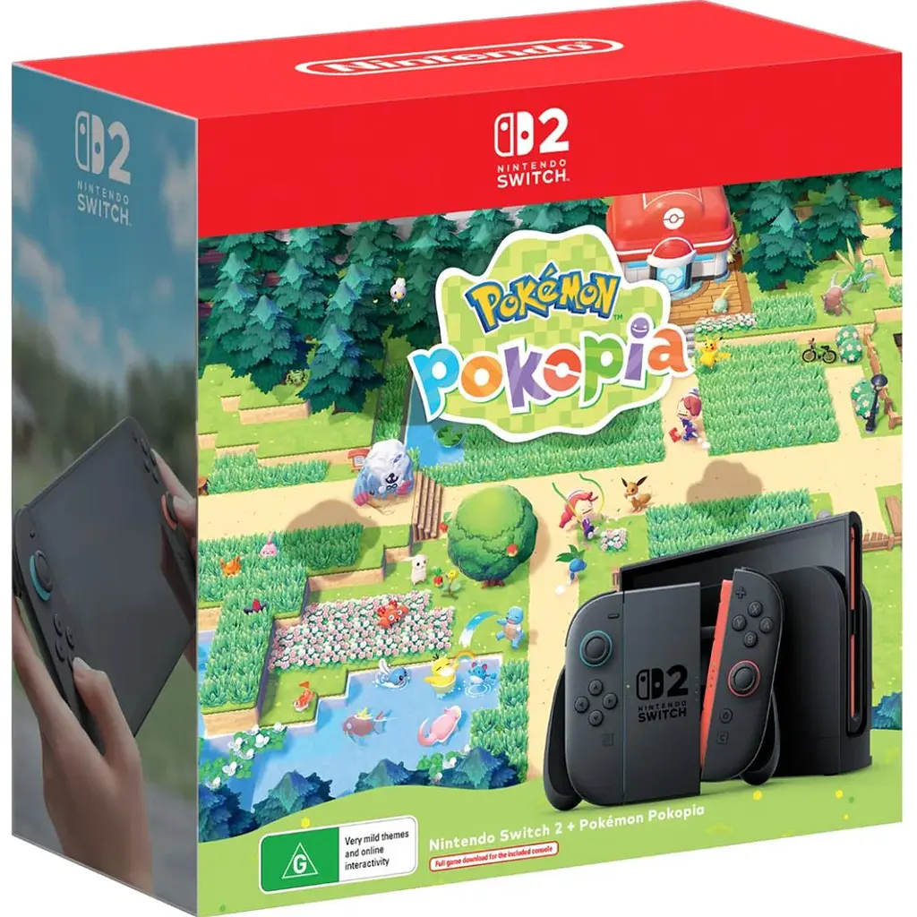 Портативна ігрова консоль Nintendo Switch 2 Black Pokemon Pokopia Bundle (045496337445) [176635] - фото 9