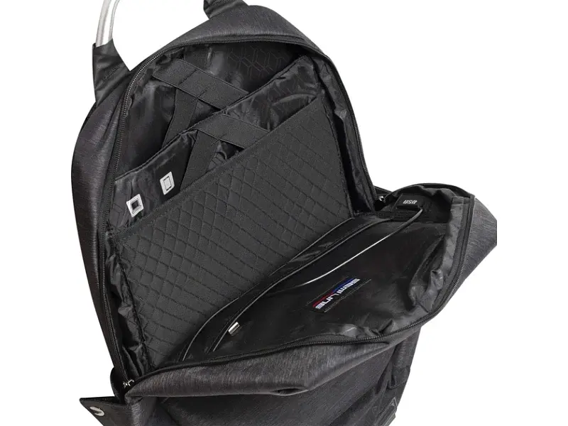 Рюкзак міський Semi Line USB 21 Black (P8252-0) - фото 2