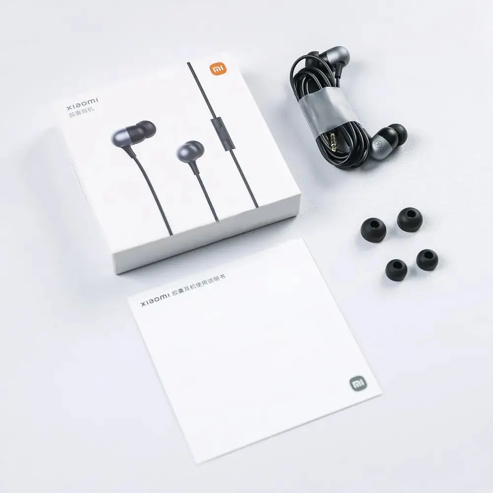 Навушники Xiaomi Capsule Earphones Silver (DDQ01WM) - фото 3