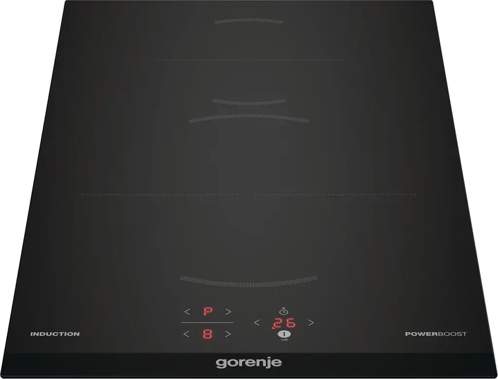 Варильна поверхня індукційна Gorenje 30 см Доміно PowerBoost TouchControl поєднання конфорок чорний - фото 6