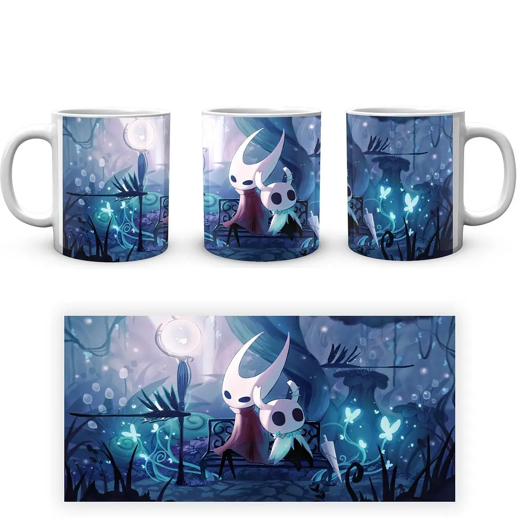 Кухоль GeekLand Hollow Knight Халлоунест HK.02.20 330 мл білий - фото 4