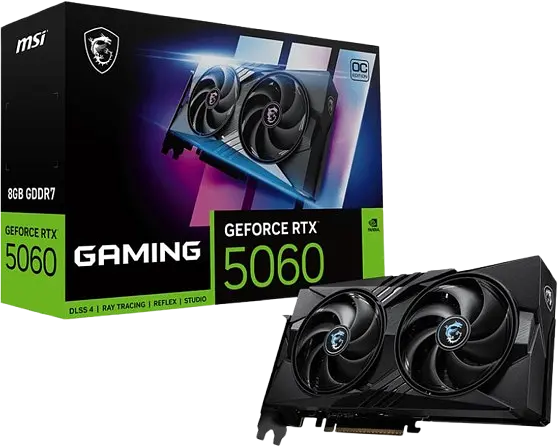 Відеокарта GeForce RTX 5060 8GB MSI Gaming OC (RTX 5060 8G GAMING OC) - фото 3