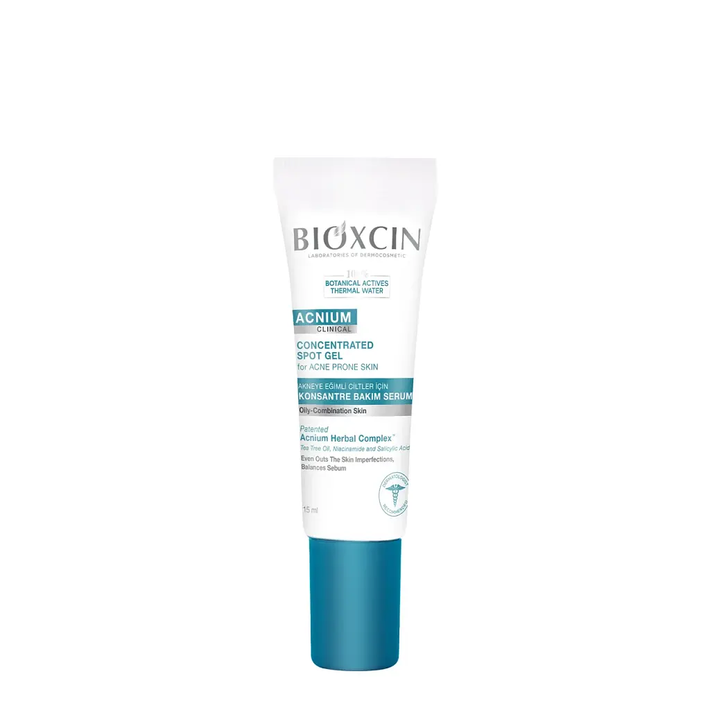 Крем від акне та чорних цяток Bioxcin ACNIUM 15 мл - фото 2