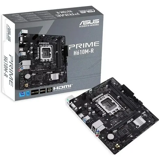 Материнская плата Asus Prime H610M-R-SI Socket 1700 - фото 2