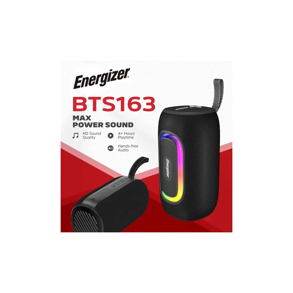 Акустична система Energizer BTS163 Black (BTS163) - фото 4