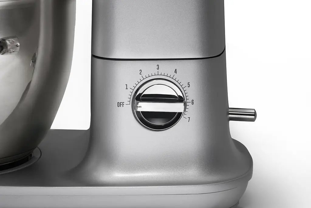 Кухонна машина Gorenje 1000Вт чаша-метал корпус-метал насадок-7 сріблясто-червоний - фото 6
