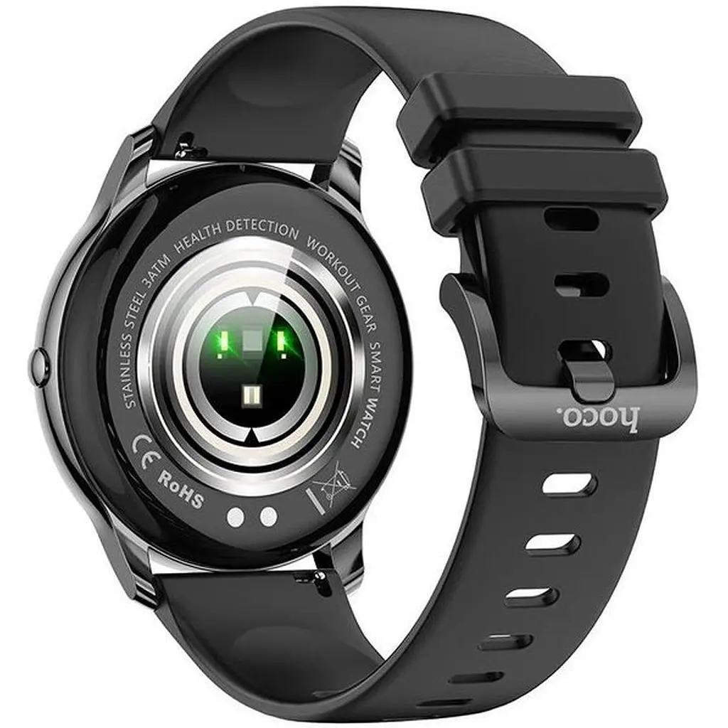 Смарт часы Hoco Y10 с дисплеем AMOLED серые - фото 5