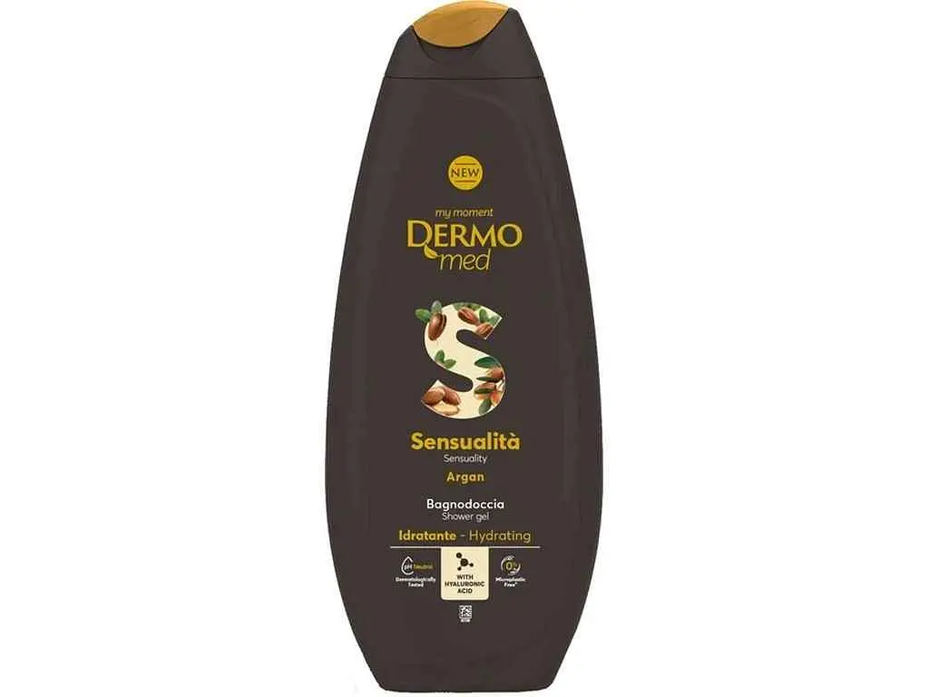 Гель для душу DERMOMED 750мл Argan Sensualita