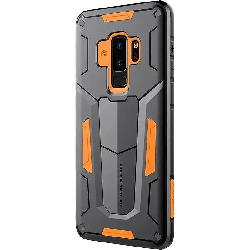 Чехол-накладка Nillkin Defender Case II Samsung Galaxy S9+ Orange - фото 4