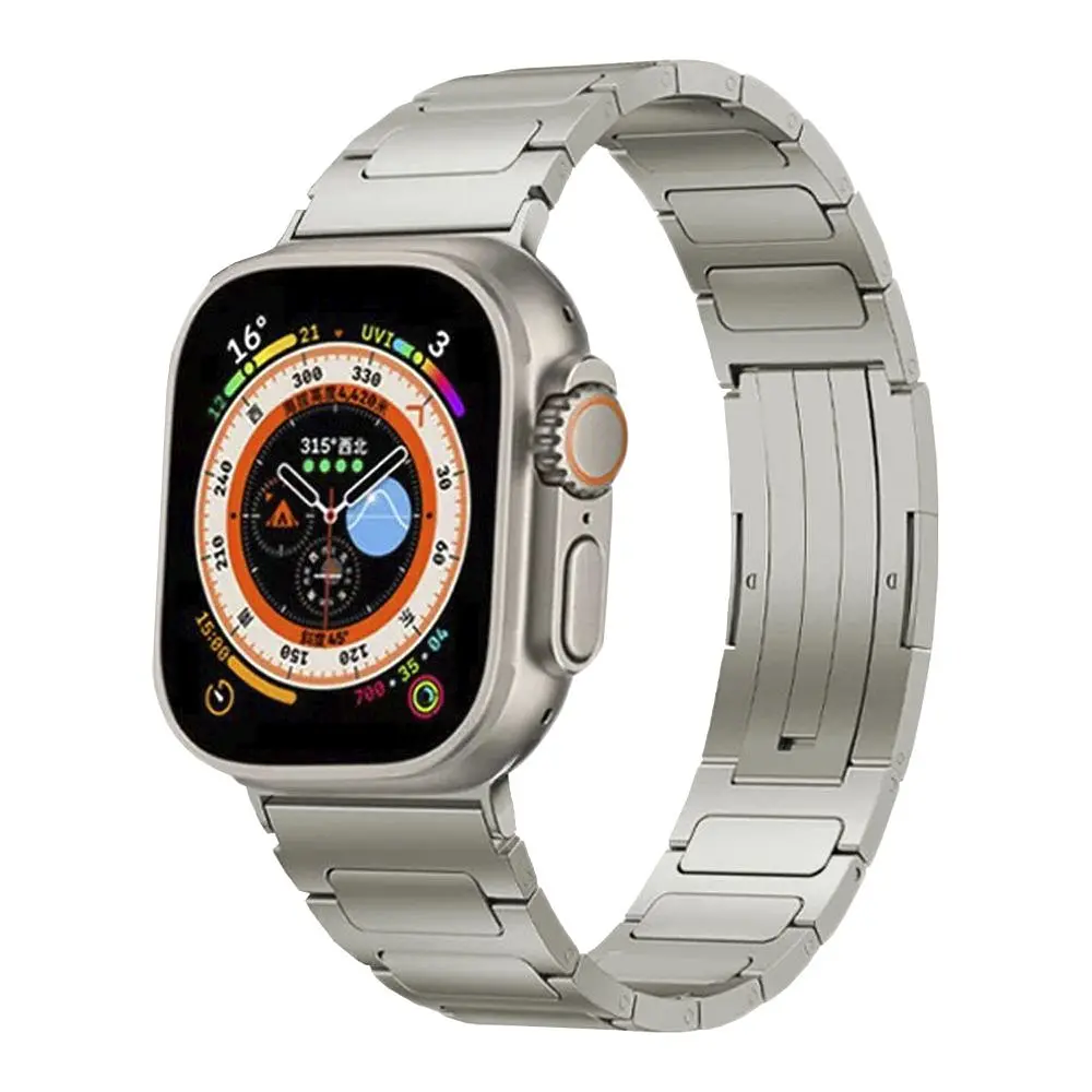 Ремінець Bold Clasp Apple Watch 38/Apple Watch 40/Apple Watch 41mm Starlight (37197_3610685)