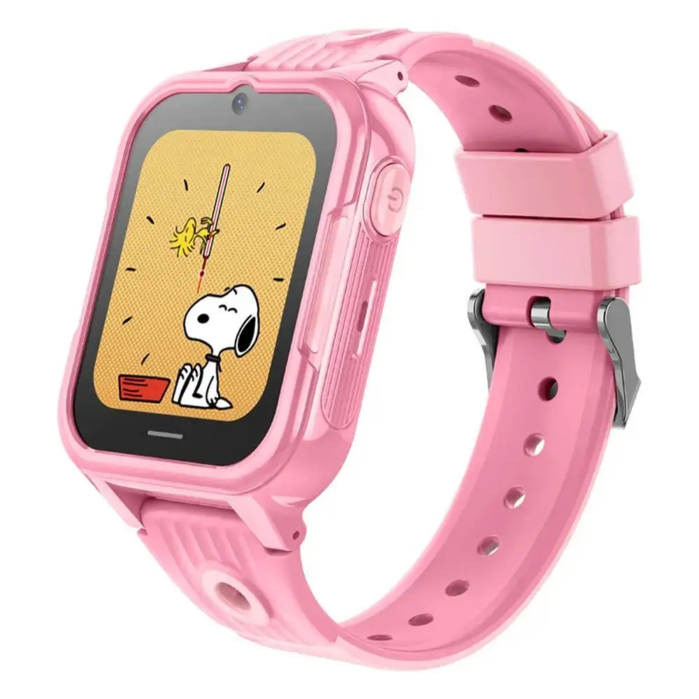 Детские смарт-часы Smart Baby Watch D38-X3 с SIM картой GPS прослушиванием видеозвонком 4G Play Market Розовый - фото 3