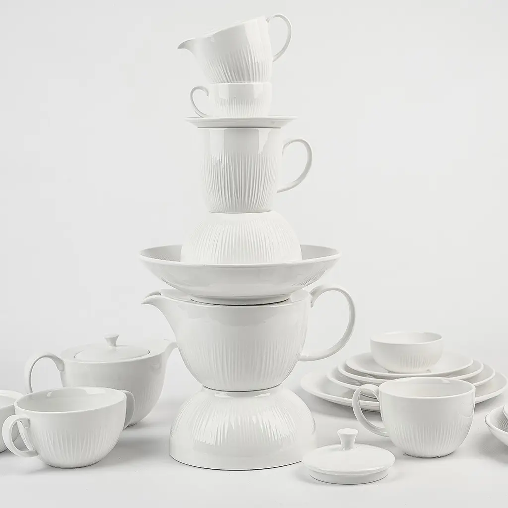 Блюдце МВМ My Home Промінь 11.5 см біле (KP-117 WHITE) - фото 15