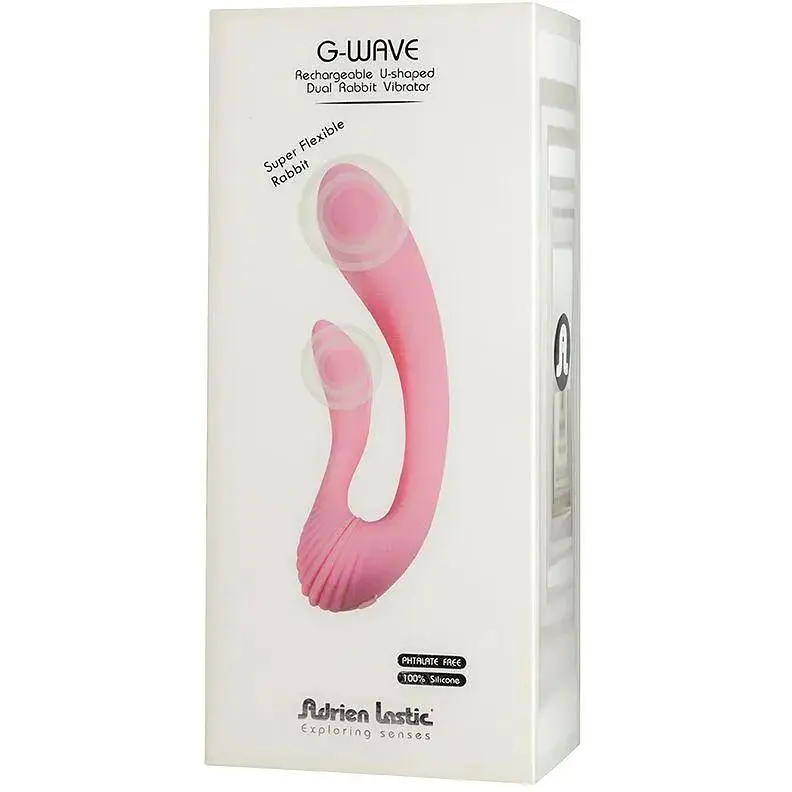 Вибратор Adrien Lastic G-wave вагинально-клиторальный 2 мотора универсальный - фото 6