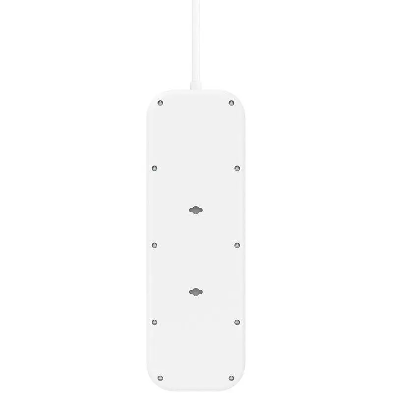Підовжувач-фільтр Belkin мережевий 8хТип F, 3x1.5 мм кв, 16 А, USB-A/USB-C 18 Вт, з захистом від перенапруги, 2 м, білий - фото 5