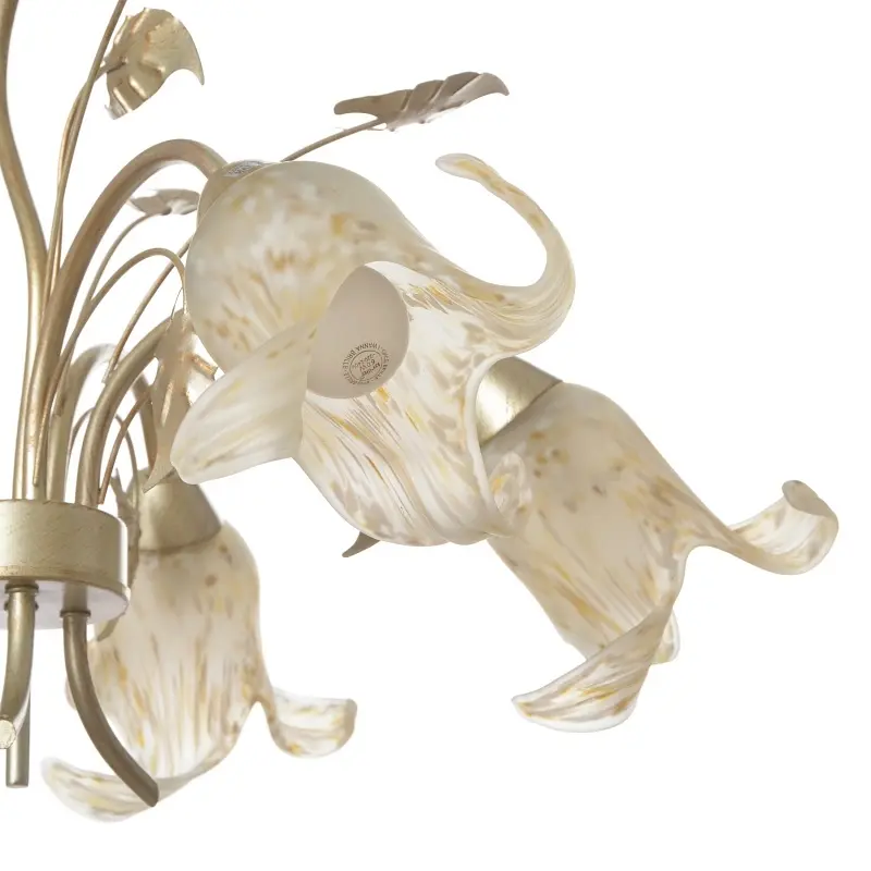 Люстра Brille флористика E14 60W G (BKL-167S/5) - фото 4