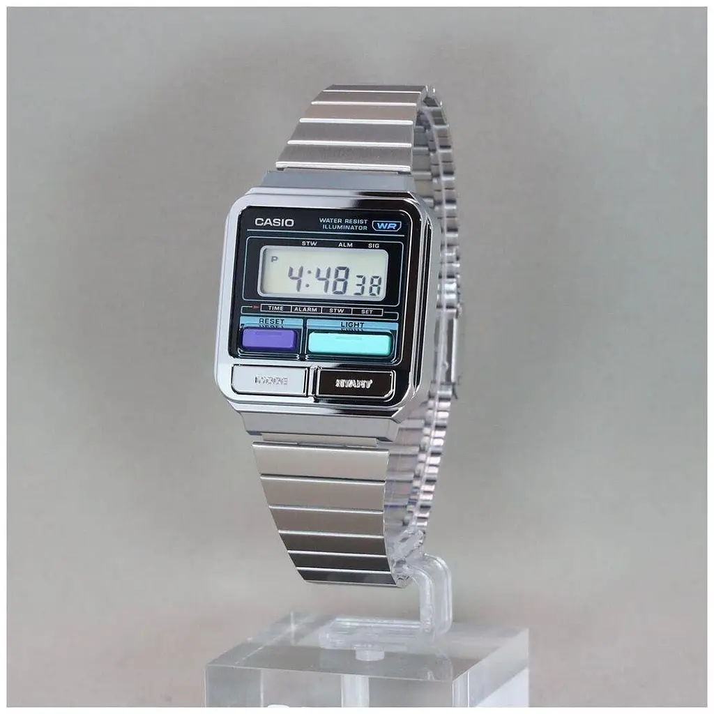Чоловічий годинник Casio Vintage EDGY A120WE-1AEF - фото 2