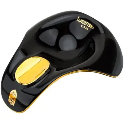 Попільничка для сигар Lubinski Ceramics Black - фото 2