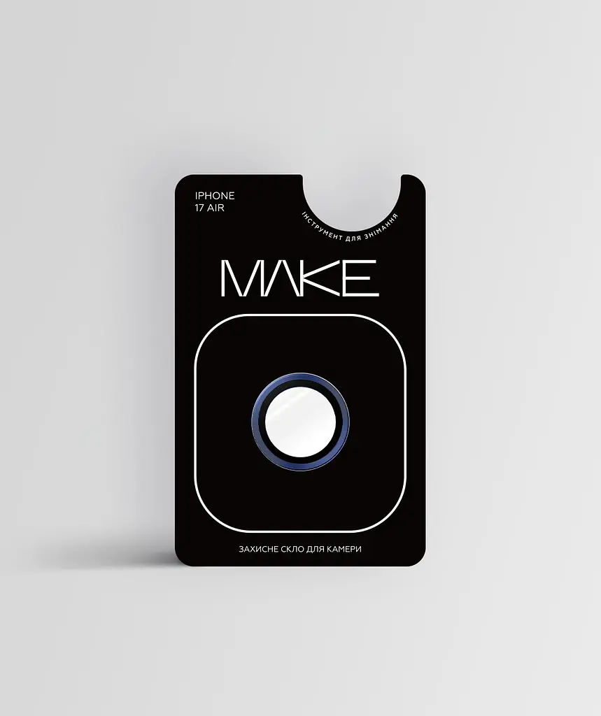 Захисне скло камери MAKE Apple iPhone 17 Air Camera Glass Blue - фото 2