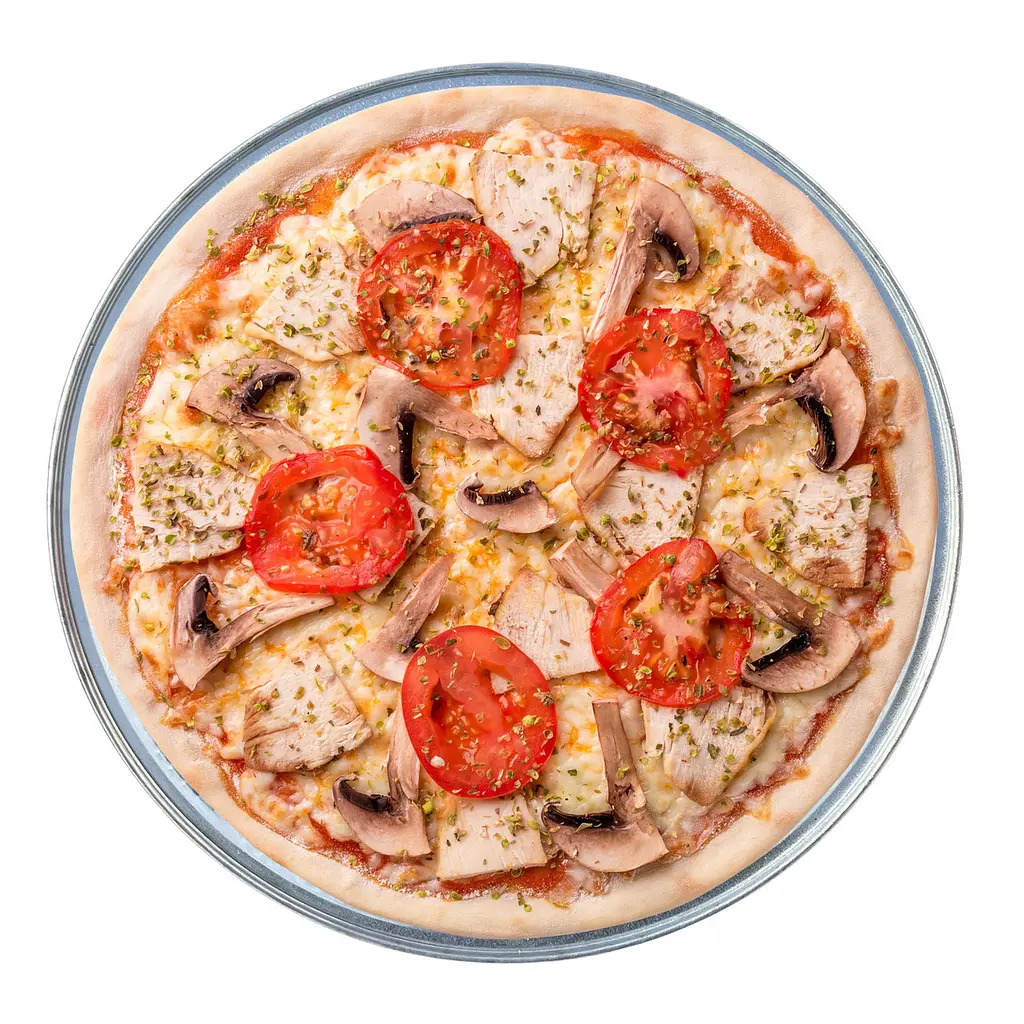 Форма для випічки піци та коржів для торта Ø 30 см Pizza Pan, Kitchette Сірий 86160 - фото 2