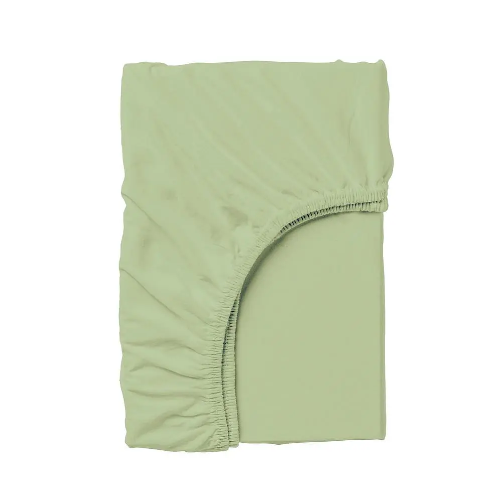 Детское постельное белье в кроватку BEIGE FOLIAGE CS2, бежевый (FoliageColorMilk_Olive_140) - фото 8