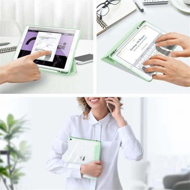 Чохол-книжка BeCover Soft Edge Lenovo Tab M10 TB-125F (3rd Gen)/K10 Pro TB-226 10.61 Зелений (708333) - фото 2