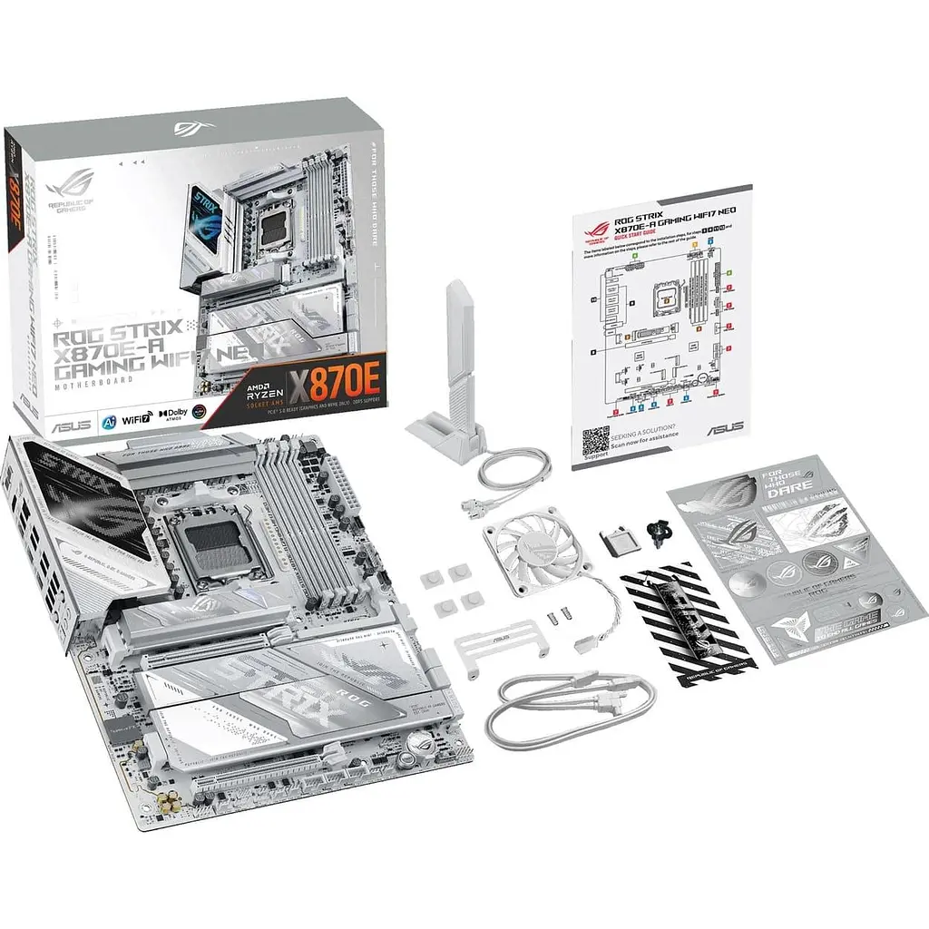 Материнська плата ASUS ROG STRIX X870E-A GAMING NEO (ROG STRIX X870E-A GAMING NEO) (Socket AM5, AMD X870E, ATX) - фото 12