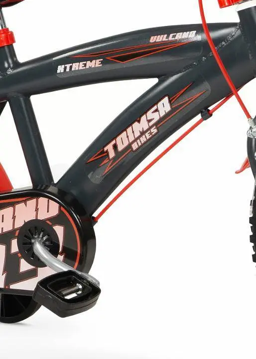 Дитячий велосипед Toimsa Vulcano 14" сірий (14114) - фото 4