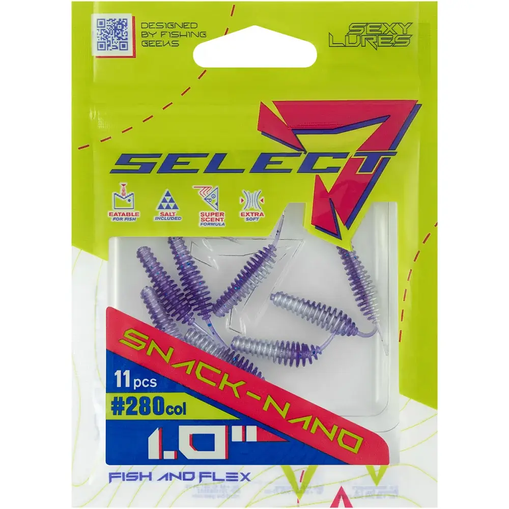Силікон Select Snack Nano 1" 280 (11 шт/уп) - фото 2