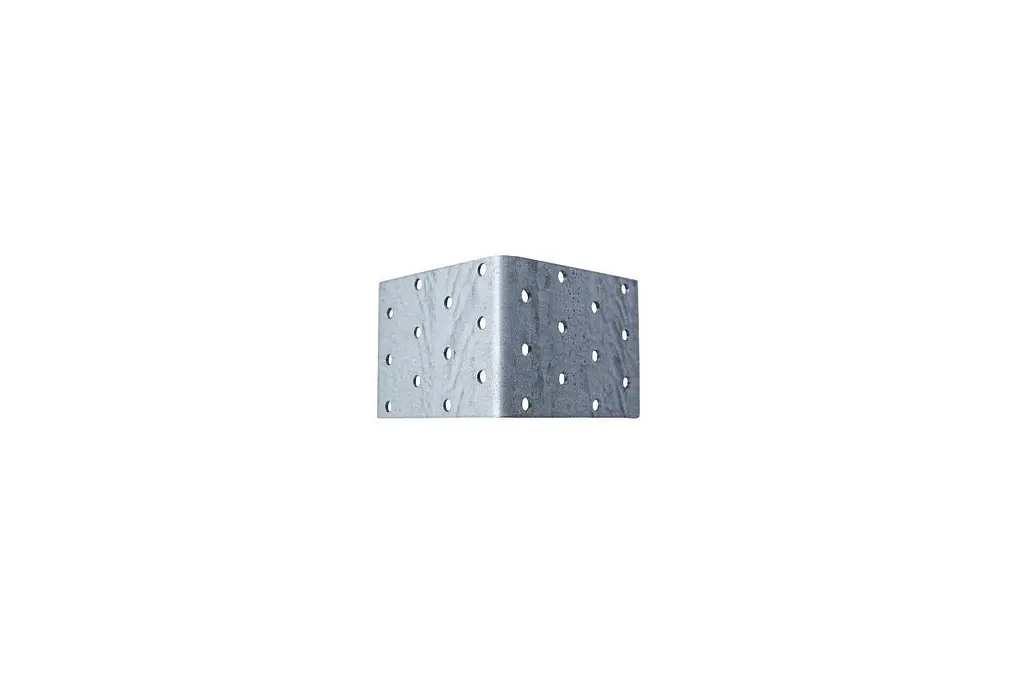 Уголок мебельный перфорированный равносторонний Apro 80 x 80 x 60 x 2 мм (в упаковке 5 шт.) - фото 3