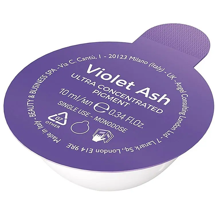 Пігмент для світлого волосся Alfaparf Milano Sublime Blonde&Silver Hair Ultra Concentrated Pigment Violet Ash, 10 мл - фото 2