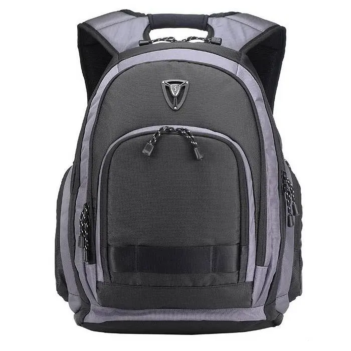 Рюкзак для ноутбука 16 Sumdex PON-395GY, Black/Grey, поліестер, 27.3 x 26.7 x 3.8 см - фото 2
