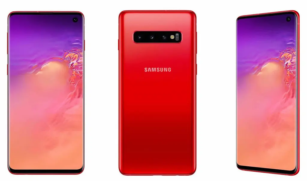 Смартфон Samsung Galaxy S10+ 12/1TB Cardinal Red (SM-G9750) [2 sim, NFC, Snapdragon] - фото 3