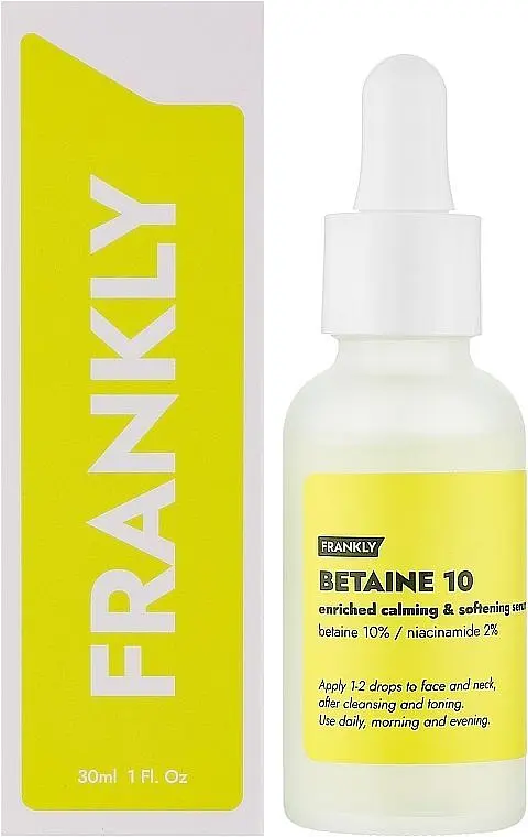 Сироватка для заспокоєння і пом’якшення шкіри 30 мл Frankly Betaine 10 Serum