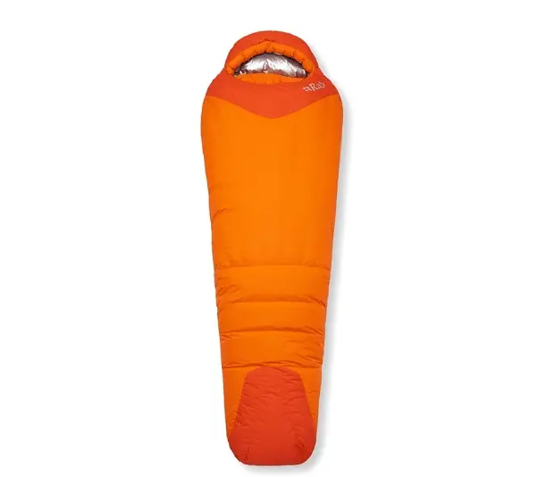 Спальный мешок Rab Andes Windstopper Regular -30C/-22F 195 L Оранжевый - фото 2