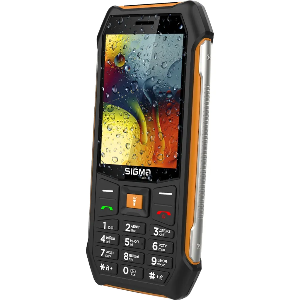 Мобільний телефон Sigma X-style 323 RAIN Black-Orange (4827798885727) - фото 4