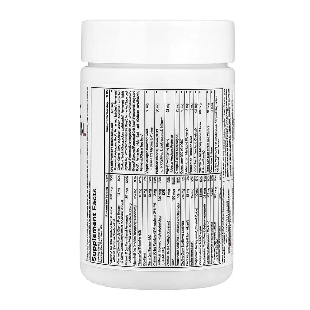 Вітаміни Women's Fermented Multivitamin - 120 vcaps - фото 2