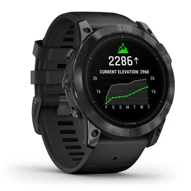 Смарт-часы Garmin Epix Pro Gen 2 51 mm Slate Gray w. Black Band (010-02804-20/21) - фото 3
