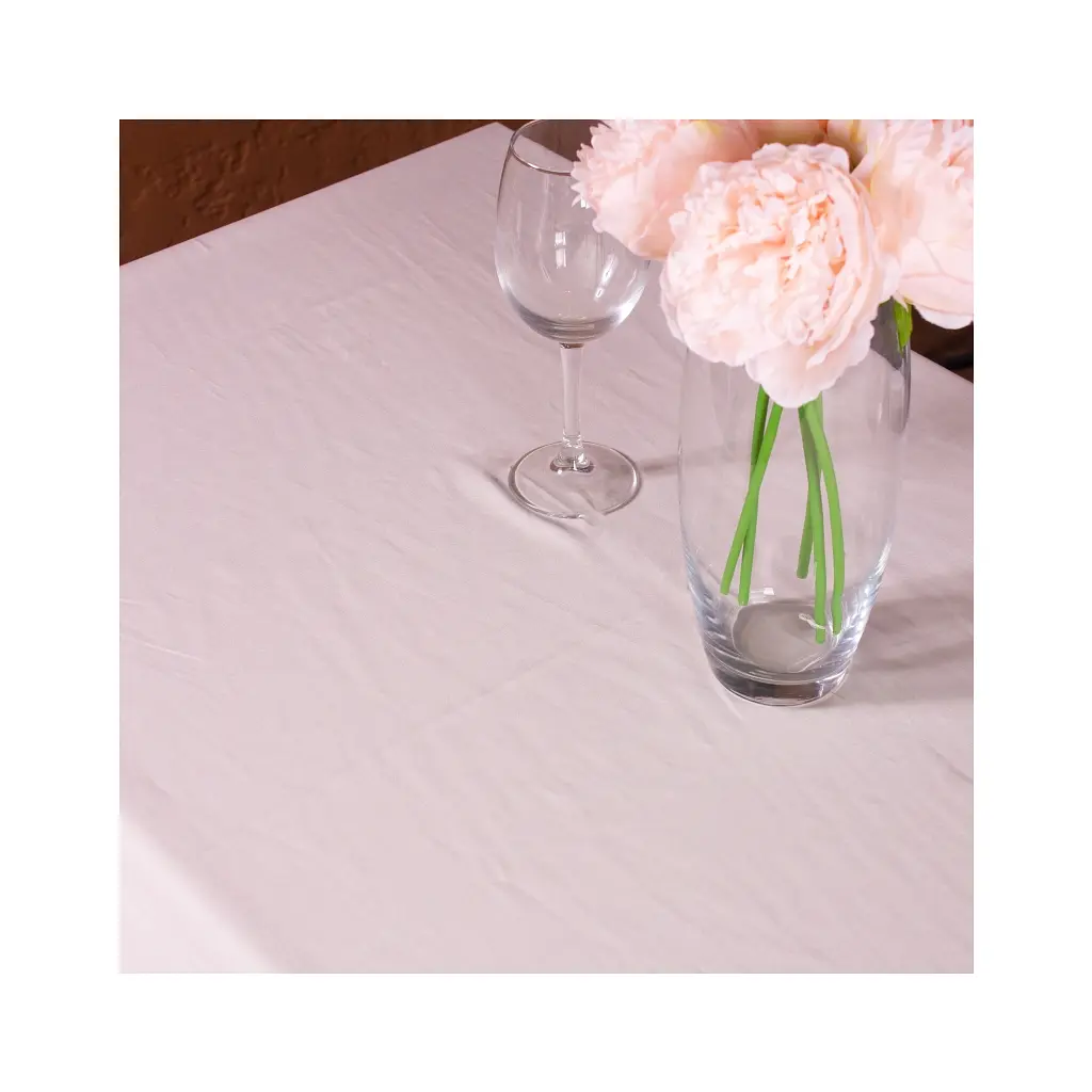 Скатертина MirSon Водонепроникна №403 Satin Waterproof Light Gray 140x220 см (2200006739500) - фото 2
