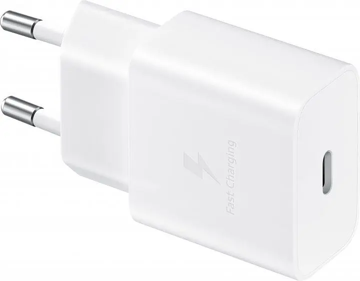 Мережевий зарядний пристрій Samsung 15W PD + Cable USB-C to USB-C White (EP-T1510XWEGEU) [65028] - фото 2