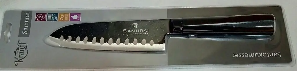 Ніж сантоку "Samurai" Krauff 29-243-019 - фото 4