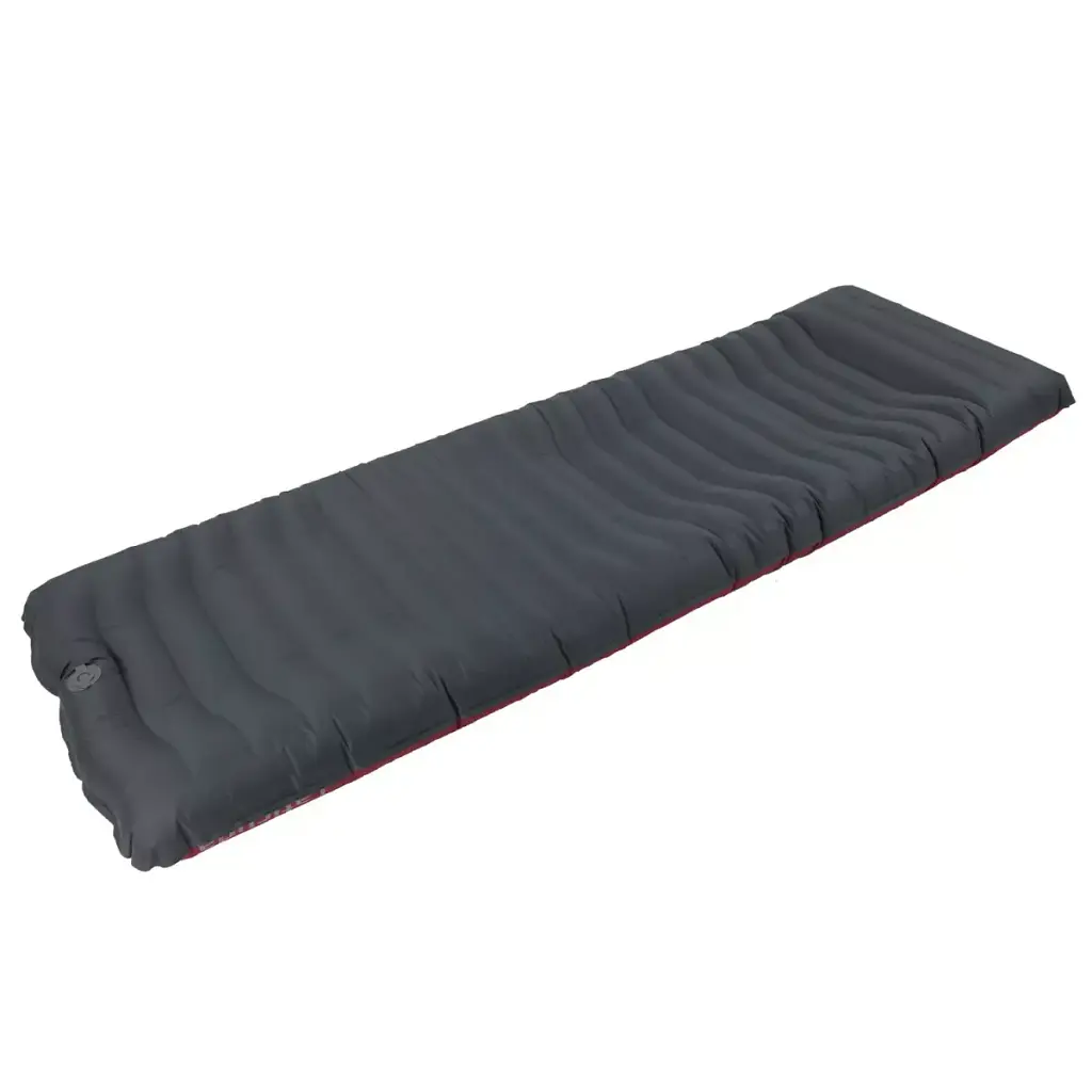 Килимок надувний Bo-Camp Laticuda Ergonomic Gold 191x60x14 cm Grey/Red (3107105) - фото 2