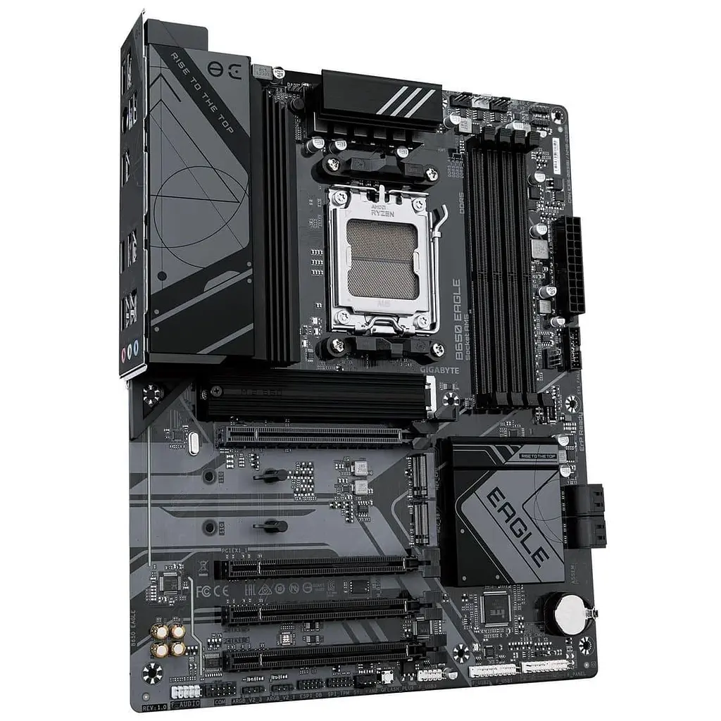 Материнська плата GIGABYTE B650 EAGLE (B650 EAGLE) (Socket AM5, AMD B650, ATX) - фото 2