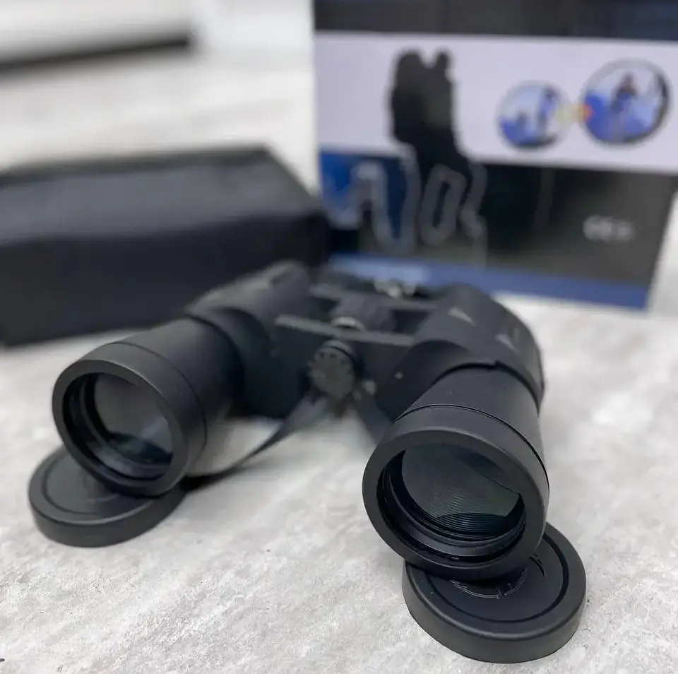 Тактичний бінокль Comet ML-847 7х50 зелена полиця (Black) - фото 5