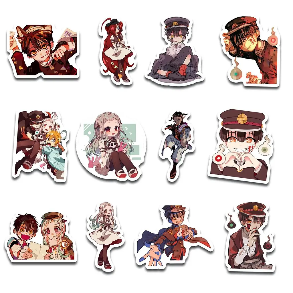 Стікерпак GeekLand Jibaku Shounen 45 штук (SP JS 01) - фото 4