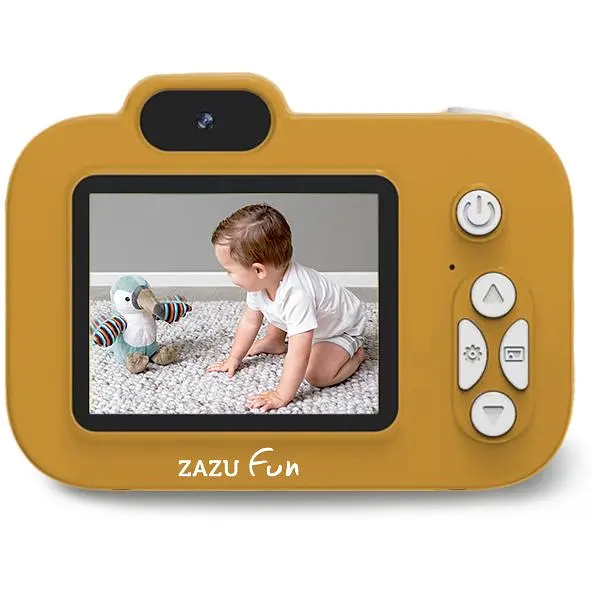 Дитяча цифрова фотокамера Zazu жовта (ZA-CAMERA-01) - фото 2