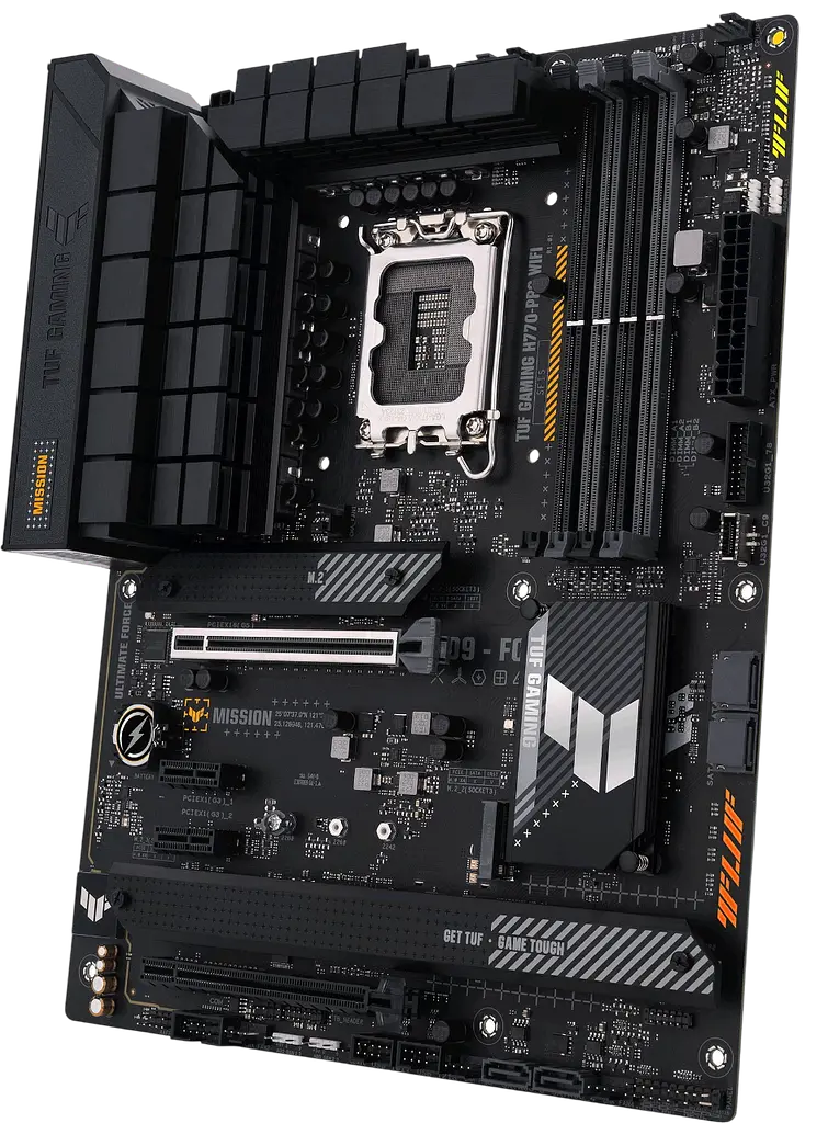 Материнская плата Asus H770-Pro TUF Gaming Wi-Fi LGA 1700 (TUF GAMING H770-PRO WIFI) Б/У - фото 2