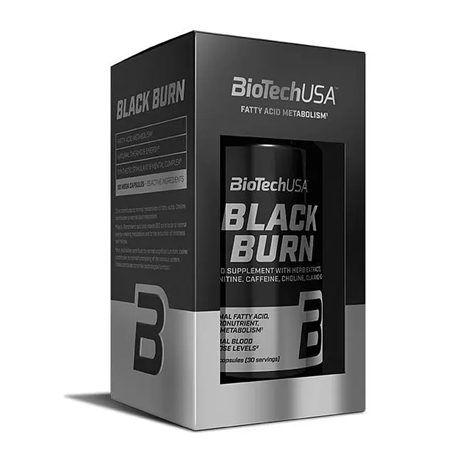 Жиросжигатель BioTech Black Burn, 90 капсул - фото 2