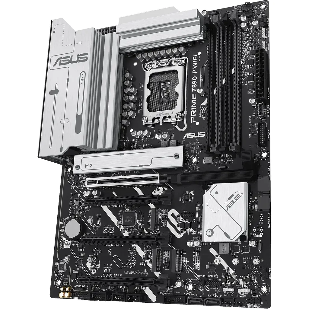 Материнская плата Asus Prime Z890 WIFI s1851 Z890 4xDDR5 M.2 HDMI DP Wi-Fi ATX - фото 5