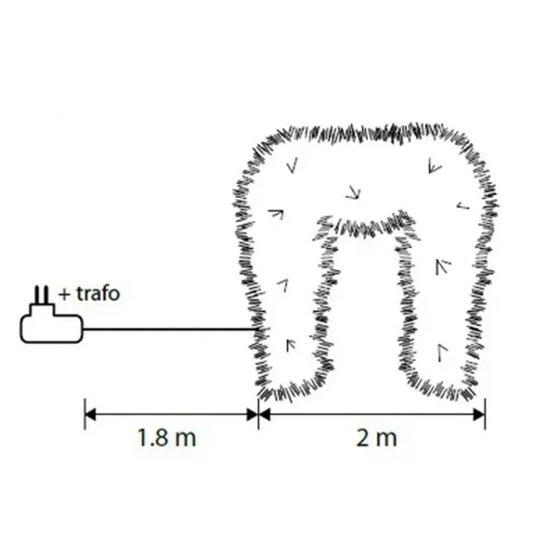 Гірлянда Luca Lighting LED Highland мультиколірний 2 м (8718861662252) - фото 4