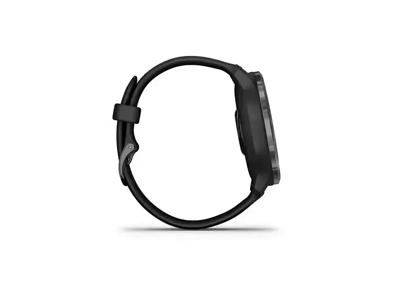 Смарт-годинник Garmin Venu 2 Slate Stainless Steel Bezel with Black Case and Silicone Band (010-02430-11/01) - фото 4